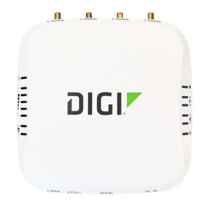 Digi EX50 5G Cellular Router, Digi 360, mounting hardware, antennas, ethernet & serial cables, power supply